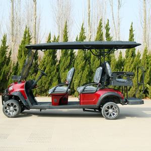 Jiangge 48v 6 인용 고속 스틸 전기 골프 카트 5kw 모터 리프터 포함 - Product Image 6