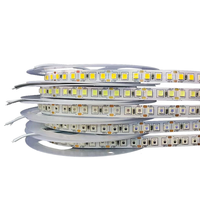 Bande lumineuse LED SMD 2835, étanche IP68, revêtement en silicone, RGB CCT, 120 LED/m, flexible, décoration intérieure et extérieure, 12V 24V, CE RoHS