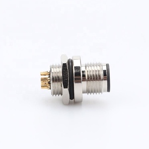 फैक्ट्री राउंड दीन कनेक्टर एम 5, एम 8, एम 12, एम 16 विकल्प, <span class=keywords><strong>3</strong></span> से 17 पिन, तार कनेक्शन के लिए तांबा और पीतल संपर्क - Product Image 3