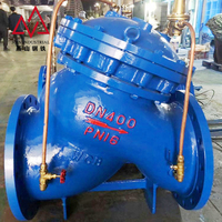 Clapet anti-retour à fermeture lente en fonte ductile, à bride 300X, pour sortie de station de pompage