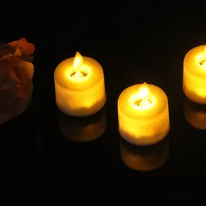 Chandelles Votives en Gros à Piles, en Plastique, sans <span class=keywords><strong>Flamme</strong></span>, Petites Mini Bougies <span class=keywords><strong>LED</strong></span> avec <span class=keywords><strong>Flamme</strong></span> Mobile - Product Image 6