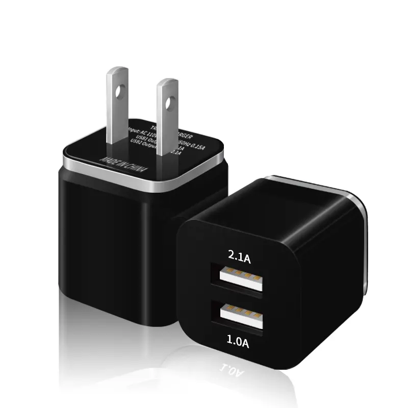 5V 2.1A США ЕС зарядное устройство мини кабель для быстрой зарядки Usb настенное зарядное устройство портативное беспроводное зарядное устройство, Usb зарядное устройство сотового телефона во всем мире напряжение