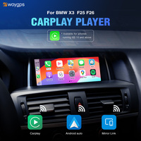 Écran multimédia de voiture Ewaygps 12,3 pouces avec CarPlay et Android Auto sans fil pour BMW X3 F25 F26