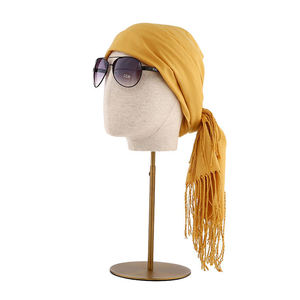 Người bán hàng tốt nhất có thể điều chỉnh chiều cao hiển thị giá hat cho cửa hàng bán lẻ mannequin Head Wig <span class=keywords><strong>Rack</strong></span> - Product Image 2