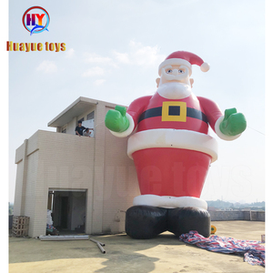 Giant Inflatable Father Christmas and Inflatable Cartoon <strong>Santa</strong> <strong>Claus</strong> for Decoration and Advertising Yard Decorative 12M - Product Image 4