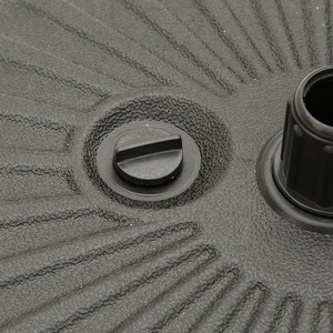 Outdoor Patio Umbrella Base Weighted Resin Stand For Courtyard Villa Cafe Use - Product Image 2
