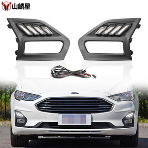 Luces de circulación diurna LED para Ford Mondeo, par sellado a prueba de agua para Fusion 2018-2020 - Product Image 3