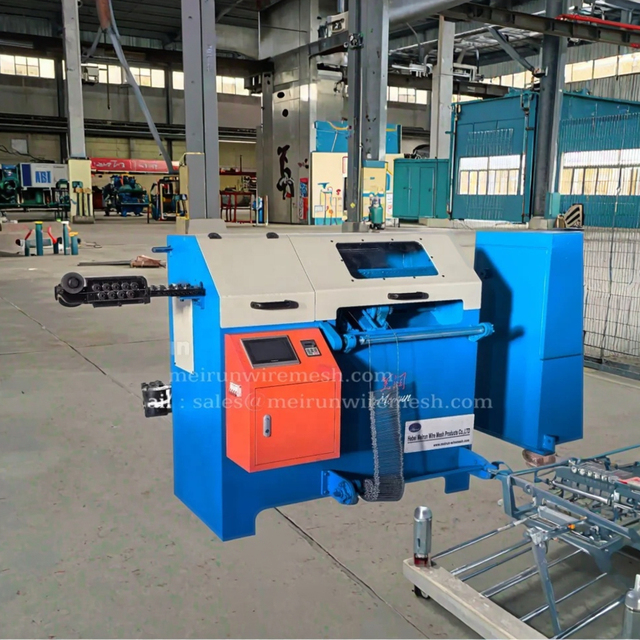 High-Speed Automatic Double Loop Tie Wire Cutting Twisting Forming Machine with Core Motor Bearing Gear PLC Components