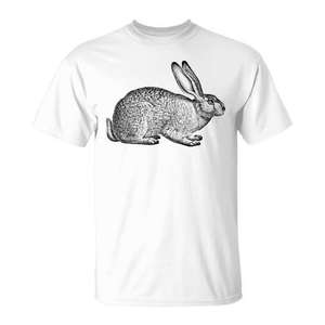 Camiseta Vintage con Diseño de Conejo de Granja, Estilo Country, Promocional - Product Image 1