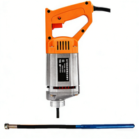 800W Interner Handgehaltener Elektrischer Betonrüttler mit Motor Flexibler Schaft Multi-Spannung (110V/220V/380V)