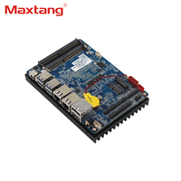 Maxtang Carte mère industrielle intégrée double canal SO-DIMM DDR4 64GB SATA3.0 M.2 DP eDP RJ45 Win10 Linux