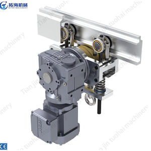 판매 운송 곤돌라 트롤리 전기 등반가 레일 트랙 BMU 전동 트롤리 - Product Image 3