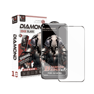 New Arrival Kim Cương Lớn Arc Cạnh Điện Thoại Bảo Vệ Màn Hình Cho Iphone 13 1415 16 17 Pro Max - Product Image 1