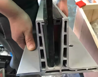 Extrusion en aluminium en forme de U profilé de canal C anodisé fabricant et fournisseur de construction
