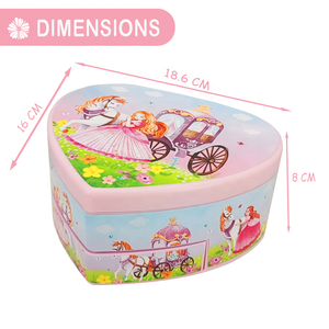 Elegante Joyero Musical Princesa Jakos - Regalo Perfecto para Cumpleaños, Navidad y Festividades <span class=keywords><strong>de</strong></span> <span class=keywords><strong>Niñas</strong></span> - Caja Musical para Niños - Product Image 2