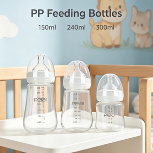 <span class=keywords><strong>Biberon</strong></span> pour bébé certifié CPC en PP, 240 ml, 300 ml, col large, débit variable, logo/impression personnalisés, prêt à être expédié en 3 jours - Product Image 2
