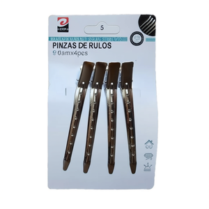 Pinzas para el Cabello con Clip de Resorte Metálico Grandes, Duraderas y Elegantes - Product Image 3