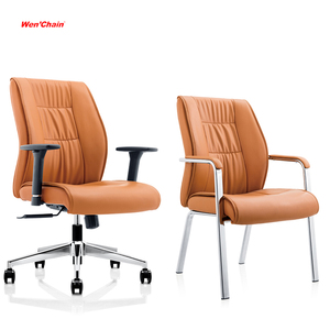 Moderna di alta qualità di lusso migliori sedie in pelle mobili in pelle Boss sedia da ufficio direzionale - Product Image 6