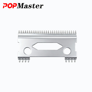 Poppmaster DLC แบล็คไดมอนด์สแท็คเกอร์ฟันกรรไกรตัดใบมีดเคลื่อนที่สุดเท่สำหรับ <span class=keywords><strong>Wahl</strong></span> 5ดาวคลิปวิเศษ MRD/SC clipper - Product Image 2