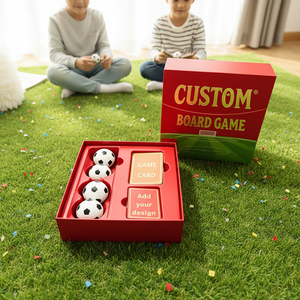 <span class=keywords><strong>Jeu</strong></span> de Société de Football Personnalisé de Haute Qualité, <span class=keywords><strong>Jeu</strong></span> de Table de Football Professionnel avec Cartes et Ballons pour Fêtes <span class=keywords><strong>en</strong></span> <span class=keywords><strong>Famille</strong></span> - Product Image 2