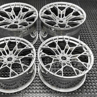 Jantes forgées XINLAI 5x114.3 19 pouces chromées monobloc concaves profondes en alliage pour Tesla Model 3 Y S X