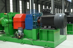 Tái chế cao su dual-con lăn Lọc Mill lốp tự động thiết bị tái chế với động cơ năng suất cao thân thiện với môi - Product Image 6