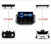 Écran de voiture Android 12,3'' et 15,9'' pour Toyota Land Cruiser LC200 2007-2015/2016-2021, autoradio, Carplay, GPS, navigation, stéréo