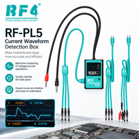 Câble de démarrage pour alimentation CC RF4 PL5 Waveform Box avec affichage numérique de la forme d'onde du courant et détection de court-circuit pour téléphones mobiles