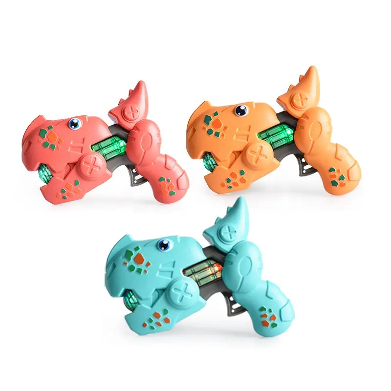 Hot 2024 GUDA électrique dessin animé dinosaure son lumière Mini pistolet jouets pour enfants