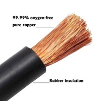 Hot Sell YH Elektrische Drähte 50mm 70mm 95mm 120mm Kupfer leiter Gummi isolierung Schweiß kabel