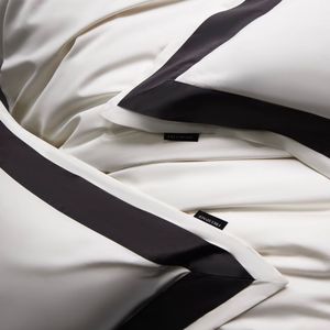 Juego de edredón de retales de gama alta, sábanas de algodón 500TC, cobertores de tamaño Queen <span class=keywords><strong>King</strong></span>, juego de cama de Color blanco sólido - Product Image 5