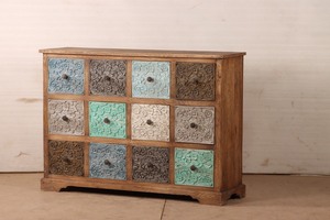 Elegant Wooden <b>Storage</b> Cabinet <b>Sideboard</b> Buffet Cabinet with Solid Wood Construction for Living Room Dining Room Home Furniture - Product Image 4