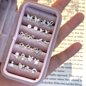 Accesorios bisuteria moda nueva venta al por mayor acero pendiente joyería aretes acero gancho pendientes Joyeria moda joyería fina pendiente - Product Image 1