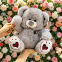 En gros Ours en peluche Mino assis 30cm 40cm, Adorable ours en peluche, Compagnon pour enfants, Cadeau d'anniversaire, Décoration intérieure