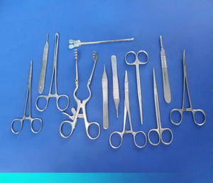 ชุดเครื่องมือผ่าตัด 12 ชิ้น สำหรับการผ่าตัดทั่วไป ทำจากสแตนเลสสตีล ใช้ซ้ำได้ - Product Image 3