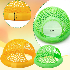 Betta Grot Drijvende Betta Garnalen Grot Aquarium Hangmat Veilige Rustende Aquarium Decoraties Voeden Broedhuis Voor Containers - Product Image 4