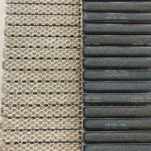 Mattonelle di mosaico di ceramica di HILITE cristallo bianco dello <span class=keywords><strong>specchio</strong></span> della striscia per la parete dello spruzzo della parte posteriore della cucina 282*322mm - Product Image 6