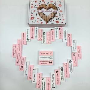 Lust <span class=keywords><strong>Tower</strong></span> Jeu de blocs à empiler en bois pour adultes, super coquin, jeu de <span class=keywords><strong>Jenga</strong></span> - Product Image 4