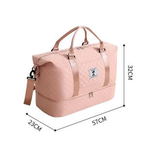 Bolsa de Almacenamiento de Gran Capacidad para Ropa y Zapatos de Viaje, Bolsa Deportiva de Gimnasio con Asa, Bolsa Organizadora de un Solo Hombro - Product Image 2