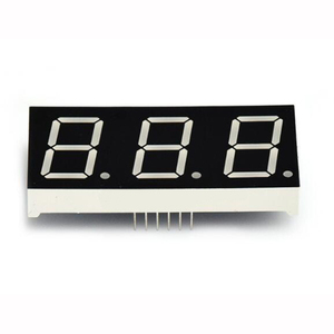 Houkem-8031-ASG 0.8 "bảy đoạn hiển thị 3 chữ số <span class=keywords><strong>LED</strong></span> 7 đoạn hiển thị 0.8 inch màu xanh lá cây - Product Image 2