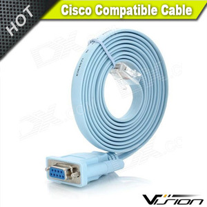 Кабель <span class=keywords><strong>DB9</strong></span> <span class=keywords><strong>9</strong></span> Female to RJ45-кабель Cisc0 для консоли маршрутизатора (последовательный кабель <span class=keywords><strong>RS232</strong></span>) - Product Image 3