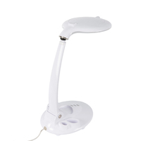 Lampe Loupe de Laboratoire Électronique à Bras Articulé Pliant et Flexible, avec Éclairage de Table/Bureau, grossissements 1.75x et 2.25x