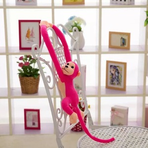 Nuova Decorazione Appesa Scimmia a Braccia Lunghe Linda, Peluche Anime Cartoon, Imbottito con Cotone PP, 60/70 Cm, Regalo Promozionale - Product Image 4