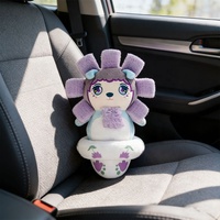 Peluches personnalisées en forme de chien à la lavande avec sac de charbon amovible, charbon de bambou et charbon actif pour l'absorption des odeurs
