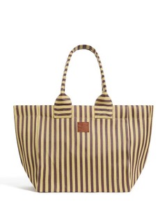 Custom Size Logo Colors <b>Zip</b> Closure Striped Recycled Nylon Large <b>Tote</b> Shopping <b>Bag</b> <b>Tote</b> <b>Bag</b> with Internal Pocket - Product Image 5