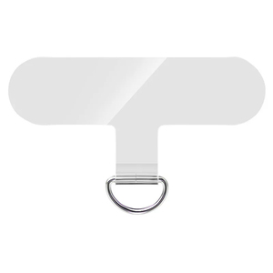 Sangle de suspension universelle transparente en TPU anti-perte pour téléphone portable, joint de carte détachable avec corde suspendue et patch - Product Image 2