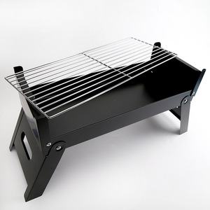 Grill de barbecue en acier inoxydable épais de grande taille, fourni directement par l'usine, grill de barbecue pliable d'extérieur, grill de barbecue portable. - Product Image 2