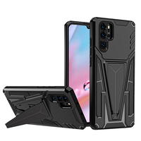Coque de téléphone anti-chute 2 en 1 pour P30 Pro, matériau TPU+PC, protection renforcée contre les chocs, design élégant, durable, charge sans fil