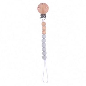 Soporte para Chupete, Cadena con Clip para Chupete de Bebé, con Cuentas Coloridas de Silicona y PP, Diseño de Flor, Marca Mairun, 17g - Product Image 4
