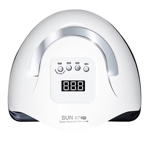 เครื่องเป่าเล็บยูวีอุปกรณ์ทำเล็บ180W X7แสงแดดสูงสุดโคมไฟทำเล็บแบบมืออาชีพโคมไฟยูวีสำหรับเล็บ - Product Image 4